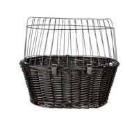 Trixie Bicycle Basket - Black - 50 x 35 x 41 cm (L x W x H)