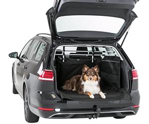 TRIXIE boot blanket - 2.10 x 1.75 m - with bumper protection - high sides - attaches to the headrests - with pockets - non-slip underside - waterproof - 13204