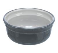 Trixie Bowl Ceramic For Dogs Grey and Light Grey - 13 Cm