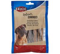 TRIXIE BULL PIZZLE DOG CHEW TREAT NATURAL DRIED BULLY STICKS 12CM 100G 8 PCS