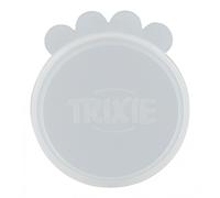 TRIXIE Can lid, Silicone, ø 7,6 cm, 2 St., transparent