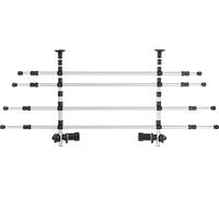 TRIXIE Car dog grid, with head rest fixation, width: 105-172 cm, height: 46-60 cm, Silver, 3.74 kg
