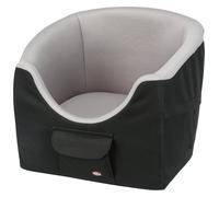 Trixie Car Seat For Small Dogs, 41X39X42Cm, Soft, Non-Slip, Black/Grey
