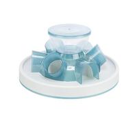 Trixie Cat Activity Tunnel Feeder, Multicolored (Maroon/White),ø 28 cm/14 cm