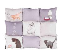 Trixie Patchwork Blanket Cat, 55 x 45 cm, Grey