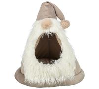 Trixie Cat Cave Dwarf Christmas Washable Cosy Warm Velvet Pet Bed Kitten Nest
