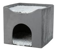 TRIXIE Harvey Cat House Grey/White/Black
