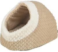 TRIXIE Cat Cave Kaline Mio, 35 × 26 × 41 Cm, Cosy Cat Bed With Removable Reversible Cushion - 389722