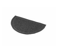 Trixie Litter Tray Mat Semi-Circular for Cats Anthracite - 41x25cm