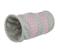 Trixie Cat Play Tunnel, Fleece Colorful, Ø 25 X 50 Cm, RRP 11.99 EUR, NEW