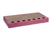 Trixie Cat Scratching Cardboard with Catnip & 2 Balls to Entice Play 48 × 25 cm