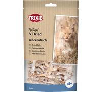TRIXIE Cat Snack Dried Fish for Cats - Delicious Cat Treats with Fish - Rich in Protein, 11 cm - 285