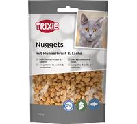 TRIXIE Cat Snack Nuggets Made With Selected Ingredients, 50 G, Tasty Cat Treats With Chicken Breast & Salmon - 42770