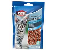 TRIXIE Cat Snack PREMIO Trainer Snack Mini Fish Nuggets - delicious cat treats with fish - made from natural ingredients, 59g - 42741