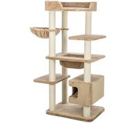 TRIXIE Cat Tree Xxl Brunna - Cat Tower For Large Cats With Plush Condo, 165 Cm, Taupe, Comfortable & Stable Cat Tree - 48158
