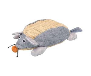 Trixie Catnip and Sisal/Fabric Mouse XXL Toy Natural/Grey - 30cm