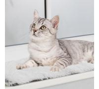 Trixie Cats Sun Hammock Harvey for Window Sill White-Black, New