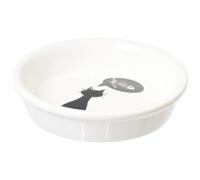 Trixie Ceramic Bowl for Cats, 0.25 Litre,White | High Quality & Durabl