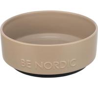Trixie BE NORDIC Ceramic Dog Bowl Taupe - 18cm