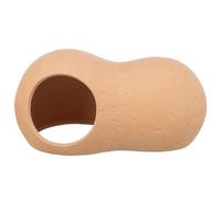 TRIXIE Ceramic house, Hamster, 21 × 10 × 11 cm, terracotta