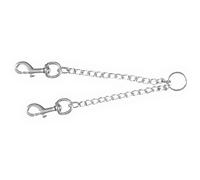 Trixie Chromed Twin Chain Coupler, 60 cm x 4 mm