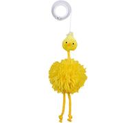 Trixie Chicken Plush on an Elastic Band for Cat, 20 cm, Pack of 4