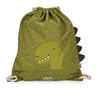 Trixie Unisex Kid's Drawstring Bag Mr. Dino, Green, One Size