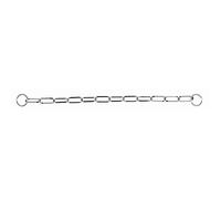 Trixie Chrome Long Link Choke Chain, 54 x 4 mm Thickness