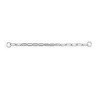 Trixie Chrome Long Link Choke Chain, 62 x 4 mm Thickness