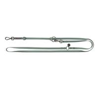 TRIXIE extension leash CityStyle S-M, 78.74 inches / 0.51 inches in sage PVC leash for dogs, 3-way adjustable - non-slip, water-repellent, and wipeable, 1971219