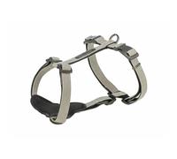 Trixie CityStyle Cotton Dog H-harness Light Grey - Medium/Large - 52cm x 75cm x 20mm
