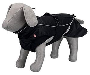 Trixie Coat Dog Clothes Pets - Jacket Coat Vest Raincoat Dog Large Small Medium Waterproof Dogs Accessories Brizon Size S 33cm Black