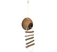 Trixie Coconut House With Rope Ladder for Mice - 13x56cm