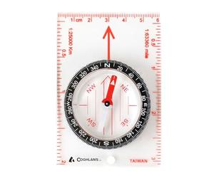 TRIXIE Coghlan's Unisex Adult C8162 Map Compass - Transparent, One Size