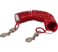 Trixie Coiled Cable Yard Chain, 5 m,Red