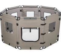 TRIXIE COLLAPSIBLE EASILY EXPANDABLE DOG PLAYPEN CAMPING FENCE 8 PANEL 59 X 78CM