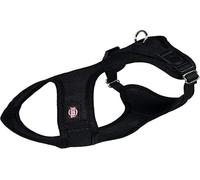 Trixie Soft Harness With Soft Padding (s-m) (black) - Dog Black Various Sizes - trixie dog soft harness black various sizes new pet puppy comfort