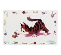 Trixie Comic Cat Print Place Mat, 44 x 28 cm (1 unit)