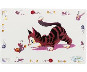 Trixie Comic Cat Print Place Mat, 44 x 28 cm (1 unit)