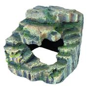 Trixie Corner Rock with Cave & Platform Rainforest Vivarium Decor Aquarium Hide