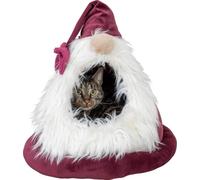 Trixie Cosy Cave Dwarf Christmas Bed for Cats & Small Dogs