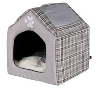 Trixie Cuddle Cave Silas Gray/Cream 40X45 Cm For Small Dogs