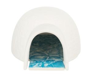 Trixie Cute Cool Igloo Bed Ceramic Hamster Gerbil House Removable Cooling Plate