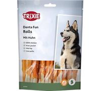 Trixie Denta Fun Chicken Chewing Rolls for Dogs - 240g