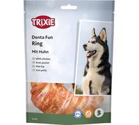 Trixie Denta Fun Chicken Chewing Rings For Dogs - 110g