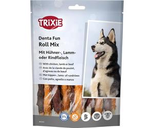 TRIXIE Denta Fun Chewing Roll Mix, 10 cm, 250 G, 0.275 kg