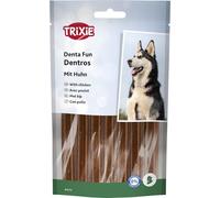 TRIXIE Denta Fun Dentros with Chicken - Dog Snack for Dental and Jaw Care - Fresh Breath - No Added Sugar - 7 Pieces - 180 g - 3173