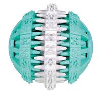 Trixie Denta Fun Natural Rubber Mint Flavour Ball, 6 Cm, Pack of 4