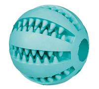 Denta Fun Ball Mint Flavour Natural Rubber Dog Toy - 6cm