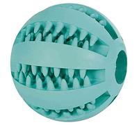 Denta Fun Ball Mint Flavour Natural Rubber Dog Toy - 7cm